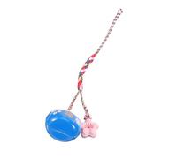Veemoon Pendentif Chat Porte- Faire Signe Languette Mignon Key Chain Cat Caring Lucky Décorations Téléphone Chat Cerise Chanceux Pendentif Suspendu Chat Porte- Céramique Blue