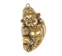 Veemoon Pendentif Chinois pour Collier Breloque Chinoise pour Bracelet Porte-clés Laiton Doré Création Bijoux