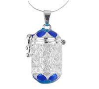 Veemoon Pendentif de Bouteille de Évider Cuivré Accessoires de Bijouterie pour DIY Souvenir Élégant