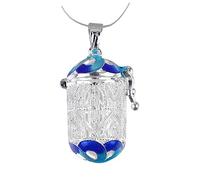 Veemoon Pendentif Diffuseur D'huile Essentiel Creux En Alliage Cuivre Plaqué, Collier Diy Pour Femme, Finition Soignée, Design Ouvrable, Bijou Suspendu Pour Aromathérapie Et Présent Fête Des Mères