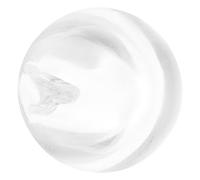 Veemoon Pendentif Diffuseur D'huiles Essentielles Boule Verre Transparent | Création de Bijoux Personnalisés, Format Léger et Portable, Style Simple, pour Bracelets, Parfums, Artisanes et Cocktails