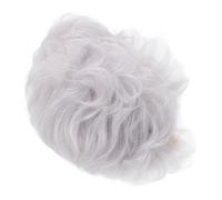 Veemoon Perruque Courte Grise Pour Femme Perruque Halloween Mère Avec Frange Accessoire De Costume Synthétique