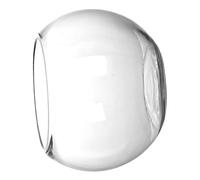 Veemoon Petit Aquarium Verre Rond Transparent Bocal à Poisson de Bureau Multifonction pour Décoration Vase Hydroponique et Micro-Paysage Matériau Stable et Haute Transparence