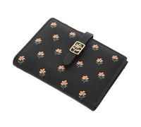 Veemoon Petit Portefeuille pour Femme avec Fermeture Éclair et Poche pour Monnaie à Double Volet Fin et Mince pour Cartes pour Adolescentes et Voyage