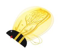 Veemoon Petites ailes d'abeilles accessoires halloween costumes d'Halloween pour bébé costume de petite abeille pour bébé costume d'abeille pour filles Plastique