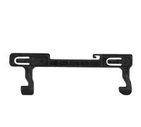 Veemoon Pièce de Rechange pour Interrupteur de Porte de Micro-ondes en Abs Noir Crochet Pratique Sécurité Optimale Porte du Four à Micro-ondes