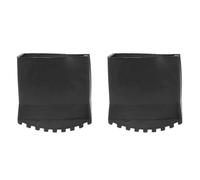 Veemoon Pieds D'Échelle En Caoutchouc Antidérapants Universels - 2 Pcs Patins De Remplacement 55x25 Mm Pour Échelles Et Escabeaux - Coussins De Protection Durable Et Sécurisés