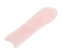 Veemoon Pierre de Gua Sha en Quartz Naturel pour Visage et Corps Outil de Massage Guasha de Poisson Massage Doux et Relaxation Masseur Yeux et Soins du Visage - Portable et Ergonomique