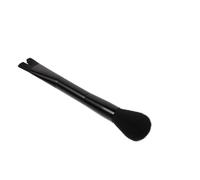 Veemoon Pinceau Contour Nez Double Embout u Brosse Maquillage Polyvalente Pour Contouring Et Poudre Fibres Souples Résistantes Pour Fond De Teint Liquide Teinte Noire