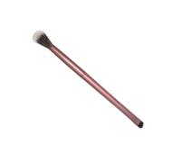Veemoon Pinceau de Maquillage Double Tête Portable pour Yeux Outil Cosmétique Doré Mat pour Maquillage Parfait
