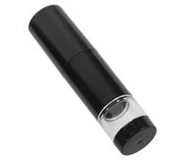 Veemoon Pinceau Maquillage Rétractable Intégré avec Flacon Rechargeable pour Brosse Portable pour Liquide et Mélange Couleur Noir