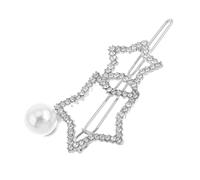 Veemoon Pinces à Cheveux Creuses Étoile Accessoires avec Strass pour Femmes et Filles Pinces Stylées et Pratiques pour Toutes Occasions