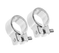 Veemoon Pinces à Mémoire pour Rack de Batterie 22 MM Lot de 2 set de Verrous Précis pour Supports de Cymbales et Accessoires Solide pour Percussions et Réglage Facile en Concert