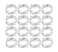 Veemoon Pinces de Jardin 300 Pcs pour Plantes Grimpantes et Tomates, Clips de Support en Plastique Souple Ø 2,5 Cm, Fixation Stable pour Vignes, Orchidées et Fleurs, Accessoires Jardinage