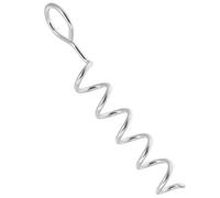 Veemoon Piquet de Sol en Spirale pour Chien Ancre au Sol Robuste Poignée, Piquet D’Attache Portable et Léger, pour Jardin, Dressage et Fixation de Clôture Extérieure, Usage Polyvalent