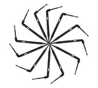 Veemoon Piquets de Goutte-à-Goutte Courbés pour Serrage 100 Pièces Noirs Système D'irrigation Goutte à Goutte Précis pour Semis et Culture Hydroponique Accessoires pour Arrosage Jardin