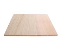 Veemoon Planches de Bois Massif Brut 1,2 Cm D'épaisseur 30 X 30 Cm, Double Face Finement Polie, Panneau Épais pour Étagère en Bois et Projets de Bricolage, pour Séparation et Décoration