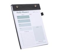 Veemoon Planificateur à Détacher Bloc Notes Portable à Pointillés pour Bureau Organiseur de Tâches avec Pages Lignées pour Productivité et