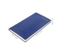 Veemoon Planificateur Budget Portable Cahier Compte Carnet Budget Personnel Organisation Financière Bleu