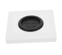 Veemoon Plaque Murale D'interrupteur et Prise 86 Type, Polycarbonate Blanc Classique, Trou Passe-câble 35mm Protection, Cache-prises Décoratif pour Maison et Bureau, Lot Vis