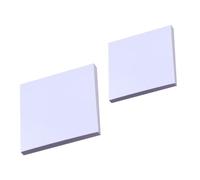 Veemoon Plaques Jetables pour Nail Art 100 Pièces Grand Format Papier Épais pour Mélanger Vernis à Ongles Usage Salon Manucure Palette de Peinture Polyvalente