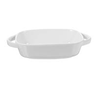 Veemoon Plat de Cuisson en Céramique à Double Poignée, Résistant la Chaleur et Antidérapant, pour Fruits et Aliments Lors de Fêtes et Bars