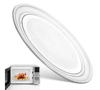 Veemoon Plateau Accessoire de Remplacement Solide pour -ondes Tournant en Verre 25,5 Cm, Compatible Lave-vaisselle, pour et Réchauffage