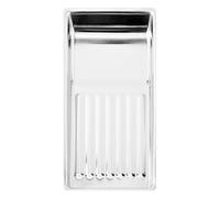 Veemoon Plateau de Service Rectangulaire Maintien de Forme et Stabilité en Acier Inoxydable Argenté pour Instruments de Manucure pour Laboratoire ou Fournitures de Tatouage