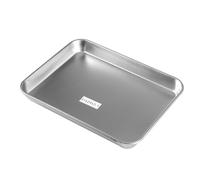 Veemoon Plateau Inox Rectangulaire Pour Instruments Plateau Hôpital Plat Acier Inoxydable