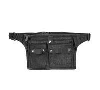 Veemoon Pochette à Ciseaux de Coiffure en Tissu Oxford Léger Multiples Poches, Ceinture Minimaliste pour Coiffeurs Professionnels en Salon ou Activités Extérieures