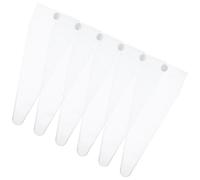 Veemoon Pochette Transparente pour Ciseaux de Toilettage pour Animaux, Kit de Rangement 6 Pièces, Organiseur Portable pour Tondeuse à Chien, Accessoire Pratique pour Poils et Toilettage