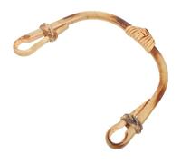 Veemoon Poignée de Rechange en Rotin Tressé pour Théière Chinoise Format U Taille Petite 9-11 CM Hauteur 85 CM Accessoire d'Isolation Thermique pour Bouilloire Artisanale