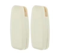 Veemoon Poignée de Store Verticale Carrée 2 Pièces en Plastique Bouton Cordon Résistant pour Volets Roulants Volets Vénitiens Usage Intérieur Accessoire Pratique et Réutilisable