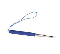 Veemoon Pointer De Présentation Acier Inoxydable Rétractable Stylet Écran Multimédia Capacitif Bleu Outil Assisté pour Enseignants Et Fournitures De Bureau