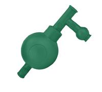 Veemoon Poire de Remplissage Pipette en Caoutchouc Verte à 3 Valves, Remplisseur Quantitatif pour Laboratoire, Accessoire Pipette Doseuse Industriel, Compatible Manipulation Précise