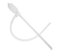 Veemoon Pompe à Siphon Manuelle en Plastique Portable Fonction d'Auto-Aspiration pour Transfert de Carburant Huile et Eau Pompe à Main Polyvalente Usage Domestique et Industriel