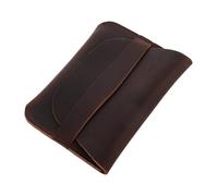 Veemoon Porte-Cartes Cuir De Vache Organisateur Multi-Cartes Portefeuille Pratique avec Étui pour Identité Monnaie Accessoire Au Quotidien