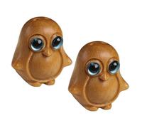 Veemoon Porte-Clés en Sculpté Lot de 2 Décoration Ornement Coloré pour Clés et Paquet pour Anniversaire