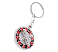 Veemoon Porte-clés Rotatif Métal Mini Roulette Russe Unitaire, Pendentif Unique Pour Décoration De Paquet, Accessoire Créatif Et Multifonction Pour Amateurs D’artisanat Et Loisirs Créatifs