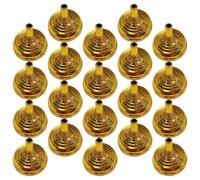 Veemoon Porte-Drapeaux Nationaux 20 Pièces Bases Universelles Rainurées pour Bureau Porte-Drapeaux Portables pour Négociations et Réunions