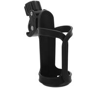 Veemoon Porte Gobelet pour et Poussette Support pour Bouteilles Eau et Gobelets Design Élégant Noir Accessoire Robuste pour Vélo et Scooter pour Facile à Hydratation
