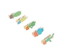 Veemoon Porte-mémo en Cactus - Lot de 20 Pincettes Décoratives pour Cartes Idéales pour La Maison Et Le Bureau Accessoires Pratiques Et Stylés