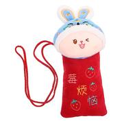 Veemoon Porte Monnaie Lapin Croix Sac Enveloppe Rouge Enveloppes Rouges Du Nouvel An Pochette D'argent Petites Enveloppes Rouges Enveloppe D'argent Du Nouvel An Bleu Coton Pp