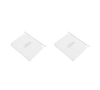Veemoon Porte Skimmer Piscine - Clapet De Remplacement en Plastique Blanc - Compatible avec Piscines Hors Sol Installation Facile Empêche d'eau