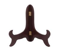 Veemoon Porte-vaisselle En Bois Naturel 9 Pouces Pour Assiettes 30-33 Cm Support Décoratif Multifonction Support D'assiettes Cuisine Et Présentation De Gâteaux De Thé