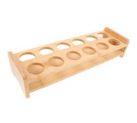 Veemoon Porte-Verres à Liqueur en Bois 12 Emplacements Organisateur Multifonction pour Verres à Shot et Verres à Vin Plateau de Rangement Élégant pour Bar et Fêtes Support Pratique et