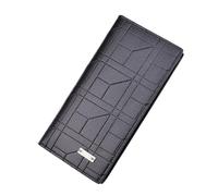 Veemoon Portefeuille Long Homme Multicarte en PU Cuir, Style Classique | Profil Fin, Surface Douce et Lisse, Rangement Cartes et Pièces, Usage Quotidien et Voyages Documents