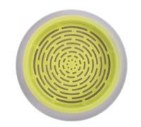 Veemoon Pot Hydroponique pour Herbe à Chat Domestique - Jardinière Ronde sans Terre Double Couche, Grand Bac de Culture Pratique pour Croissance Uniforme, Entretien Facile pour Animaux