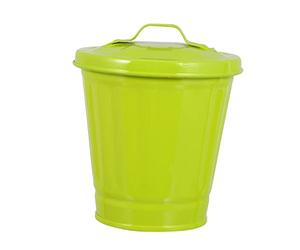 Veemoon Poubelle De Bureau Créative Avec Couvercle, Mini Corbeille à Papier De Chambre En Fer, Compacte Et Légère, Poubelle De Table Multifonction Pour Salon, La Cuisine Et Décoration Intérieure