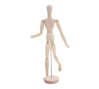 Veemoon poupée en articulations flexibles mannequin modèle de figure d'art en Modèle de mannequin en d'artiste figure humaine en Métal Beige